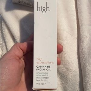 High beauty cannabis facial oil